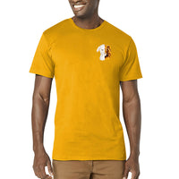 Thumbnail for Lion And The Lamb Pocket Print Men's T-Shirt
