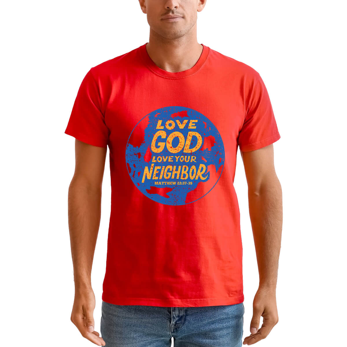 Love God Love Your Neighbor Men's T-Shirt