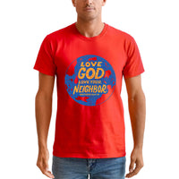 Thumbnail for Love God Love Your Neighbor Men's T-Shirt