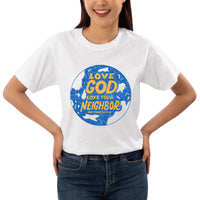 Thumbnail for Love God Love Your Neighbor T-Shirt