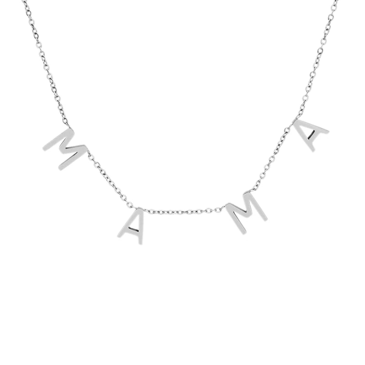 Mama Necklace Stainless Steel Jewelry