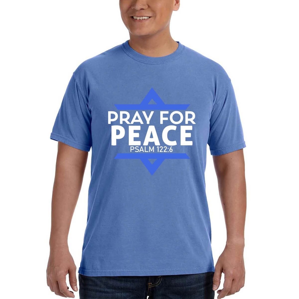 Pray For The Peace Of Jerusalem Men's T-Shirt