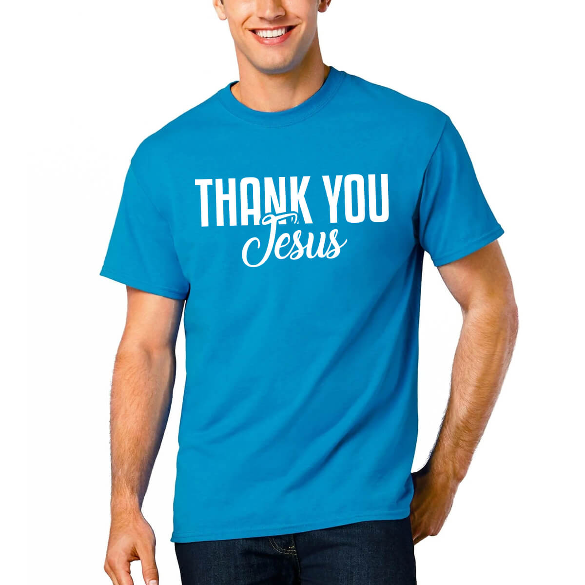 Thank You Jesus Men's T-Shirt