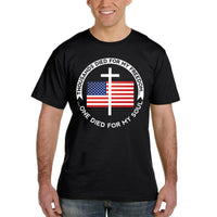 Thumbnail for Thousands Died For My Freedom One Died For My Soul Men's T-Shirt