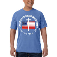 Thumbnail for Thousands Died For My Freedom One Died For My Soul Men's T-Shirt