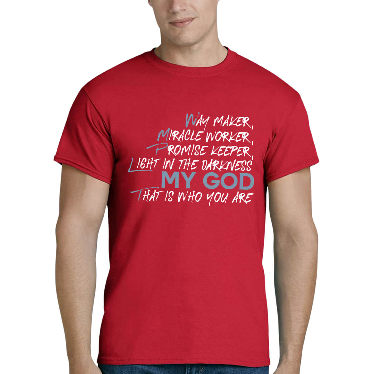 WayMaker My God Men's T-Shirt