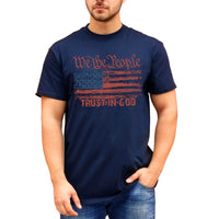 Thumbnail for We The People Trust In God Men's T-Shirt