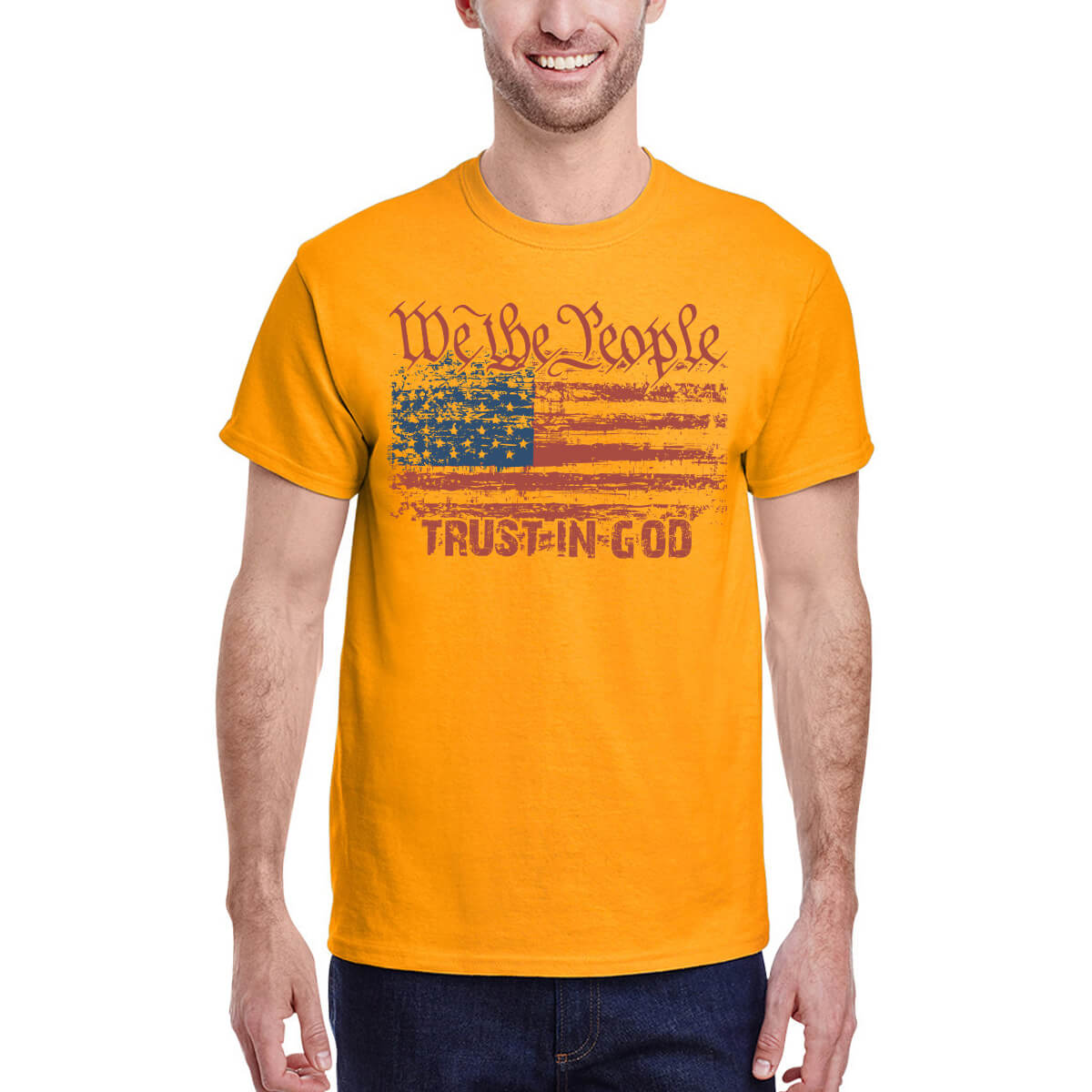 We The People Trust In God Men's T-Shirt