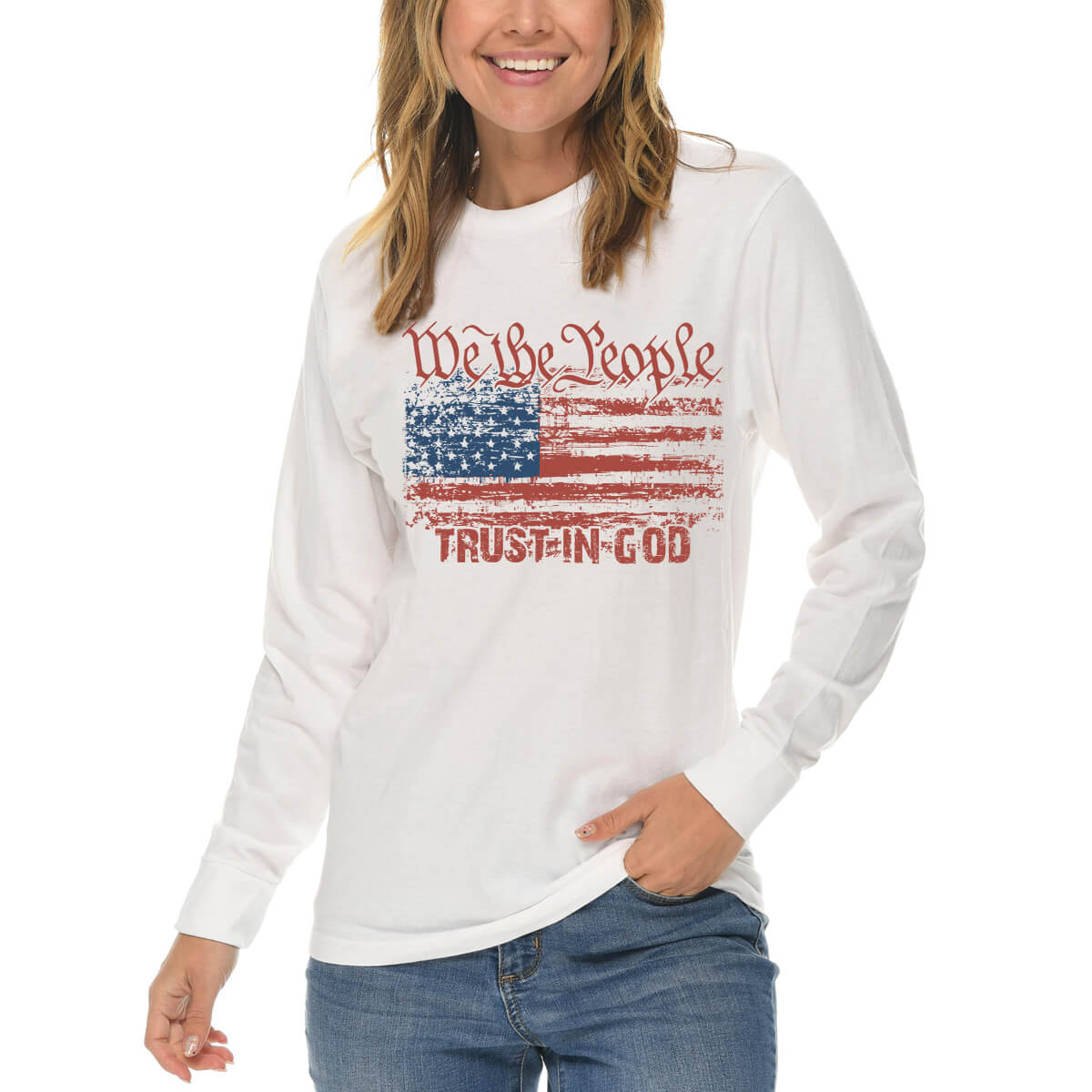 We The People Trust In God Long Sleeve T Shirt