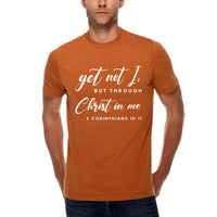 Thumbnail for Yet Not I, But Through Christ In Me Men's T-Shirt
