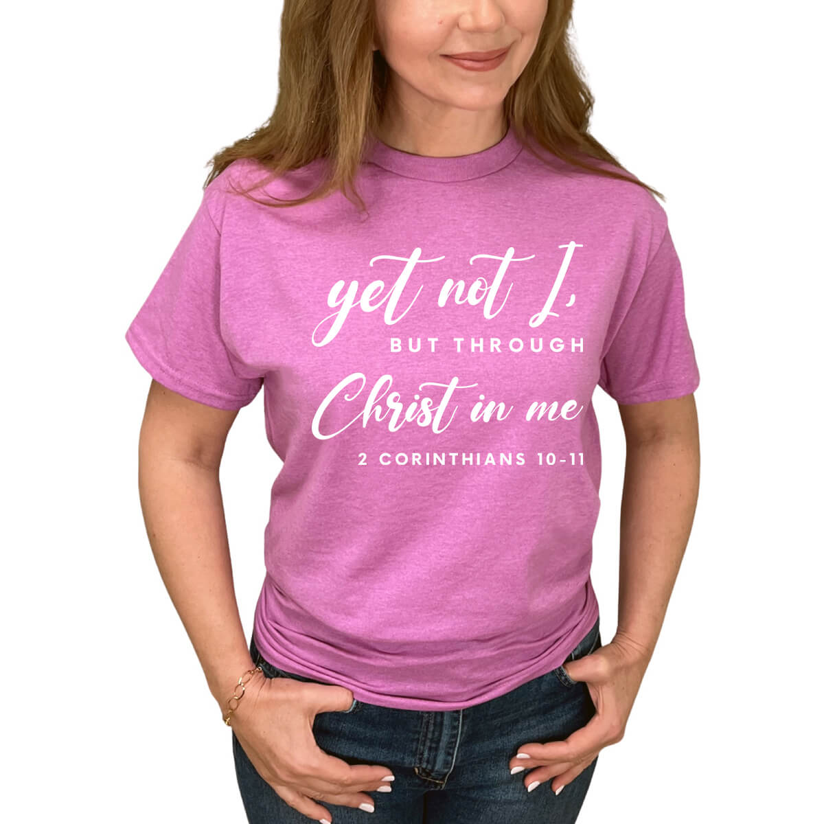 Yet Not I, But Through Christ In Me T-Shirt