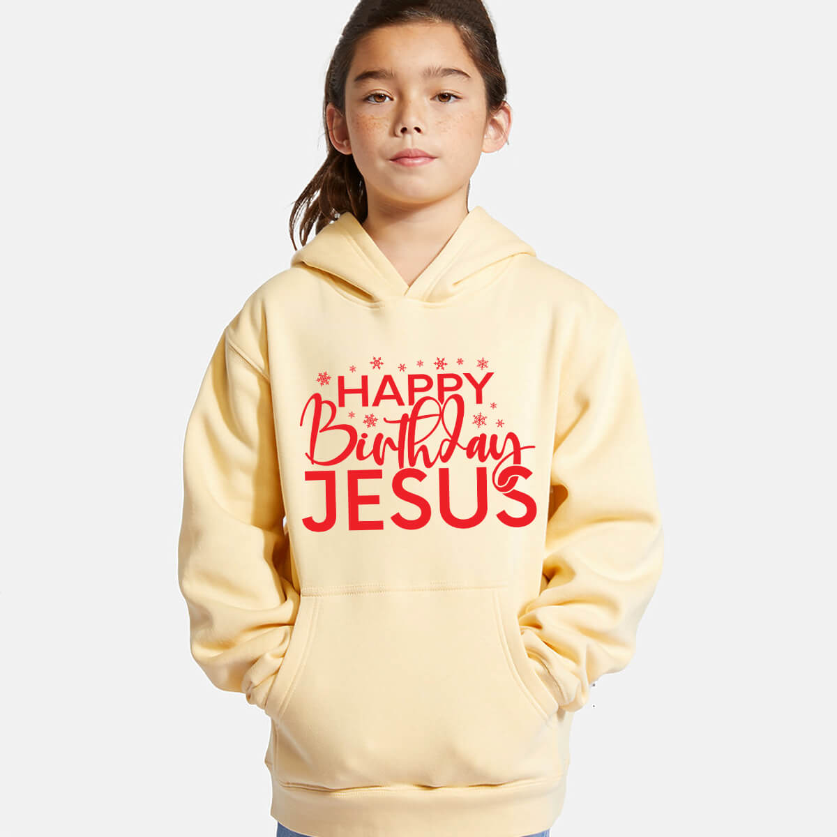 Happy Birthday Jesus Youth Sweatshirt Hoodie