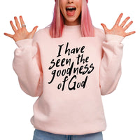 Thumbnail for I Have Seen The Goodness Of God Crewneck Sweatshirt