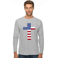 Thumbnail for American Cross Men's Long Sleeve T Shirt