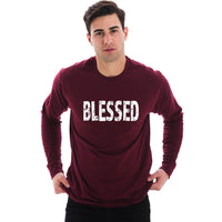 Thumbnail for Blessed Men's Long Sleeve T Shirt