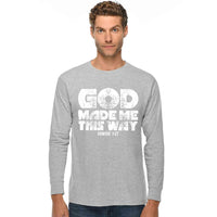 Thumbnail for God Made Me This Way Men's Long Sleeve T Shirt