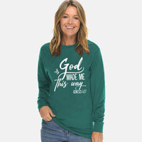 Thumbnail for God Made Me This Way Unisex Long Sleeve T Shirt