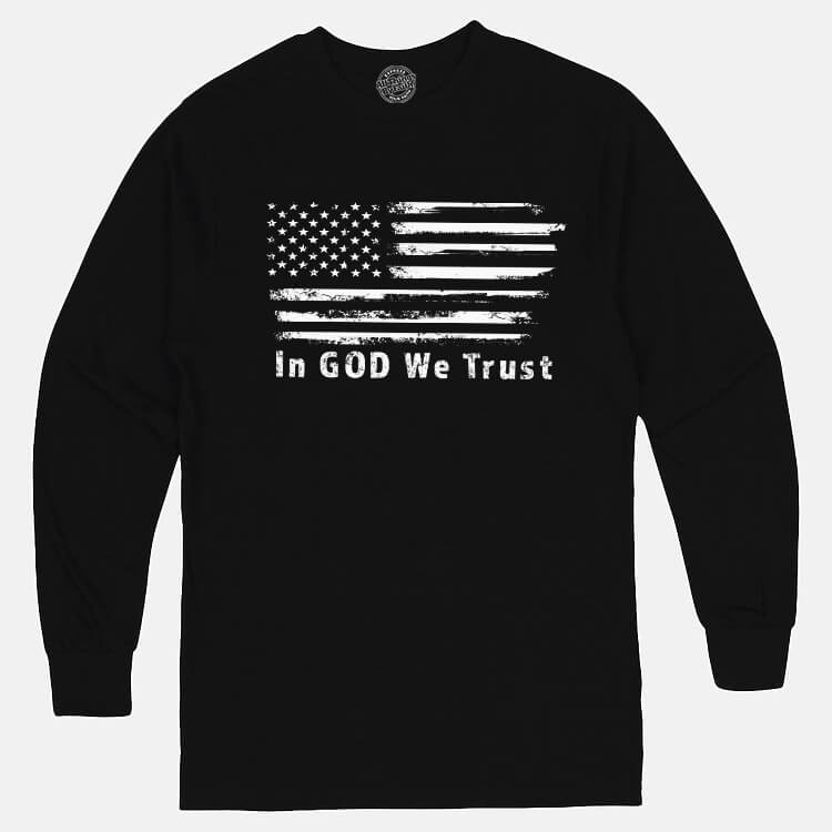 In God We Trust Men's Long Sleeve T Shirt