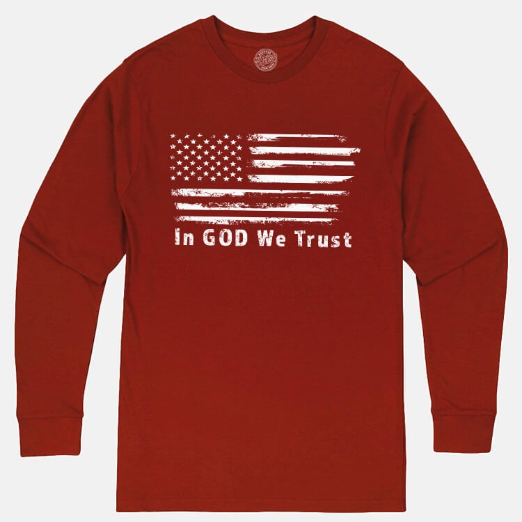 In God We Trust Men's Long Sleeve T Shirt