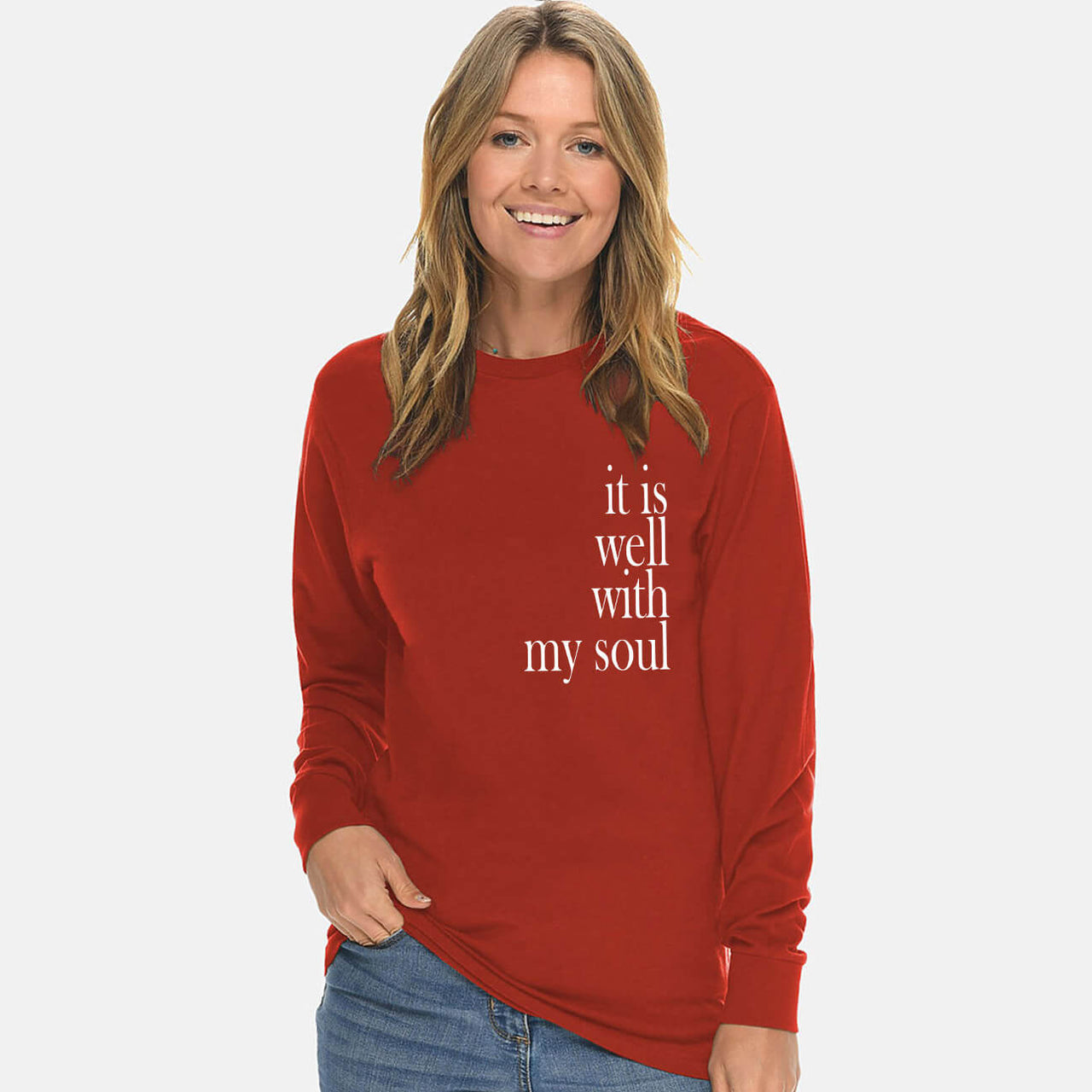 It Is Well With My Soul Unisex Long Sleeve T Shirt