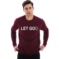 Thumbnail for Let Go Let God Men's Long Sleeve T Shirt