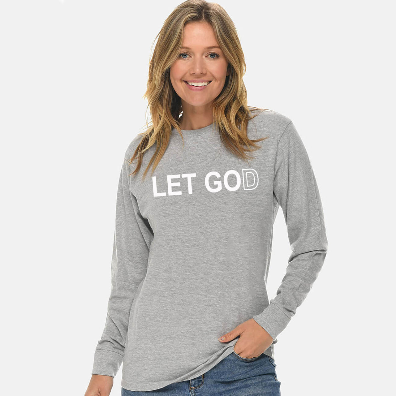 Let Go Let God Unisex Long Sleeve T Shirt