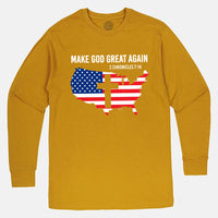 Thumbnail for Make God Great Again Men's Long Sleeve T Shirt