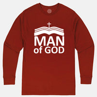 Thumbnail for Man Of God Men's Long Sleeve T Shirt