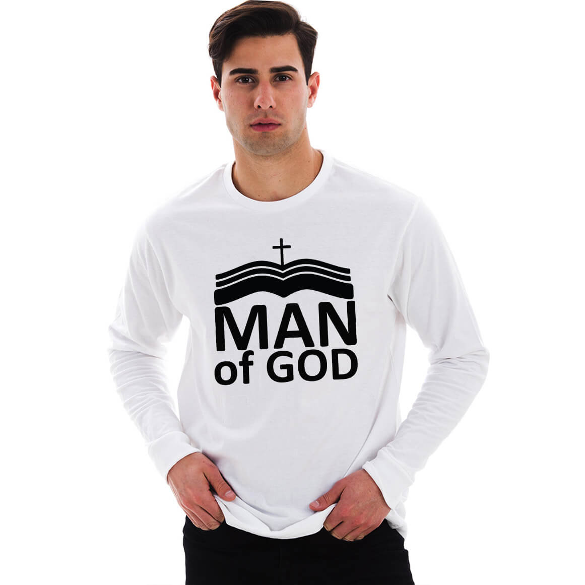 Man Of God Men's Long Sleeve T Shirt