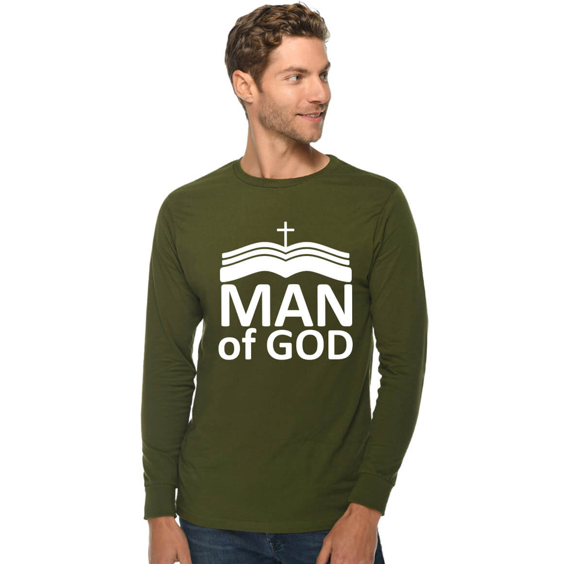 Man Of God Men's Long Sleeve T Shirt