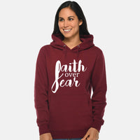 Thumbnail for Faith Over Fear Unisex Sweatshirt Hoodie