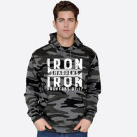 Thumbnail for Iron Sharpens Iron Camo Men's Sweatshirt Hoodie