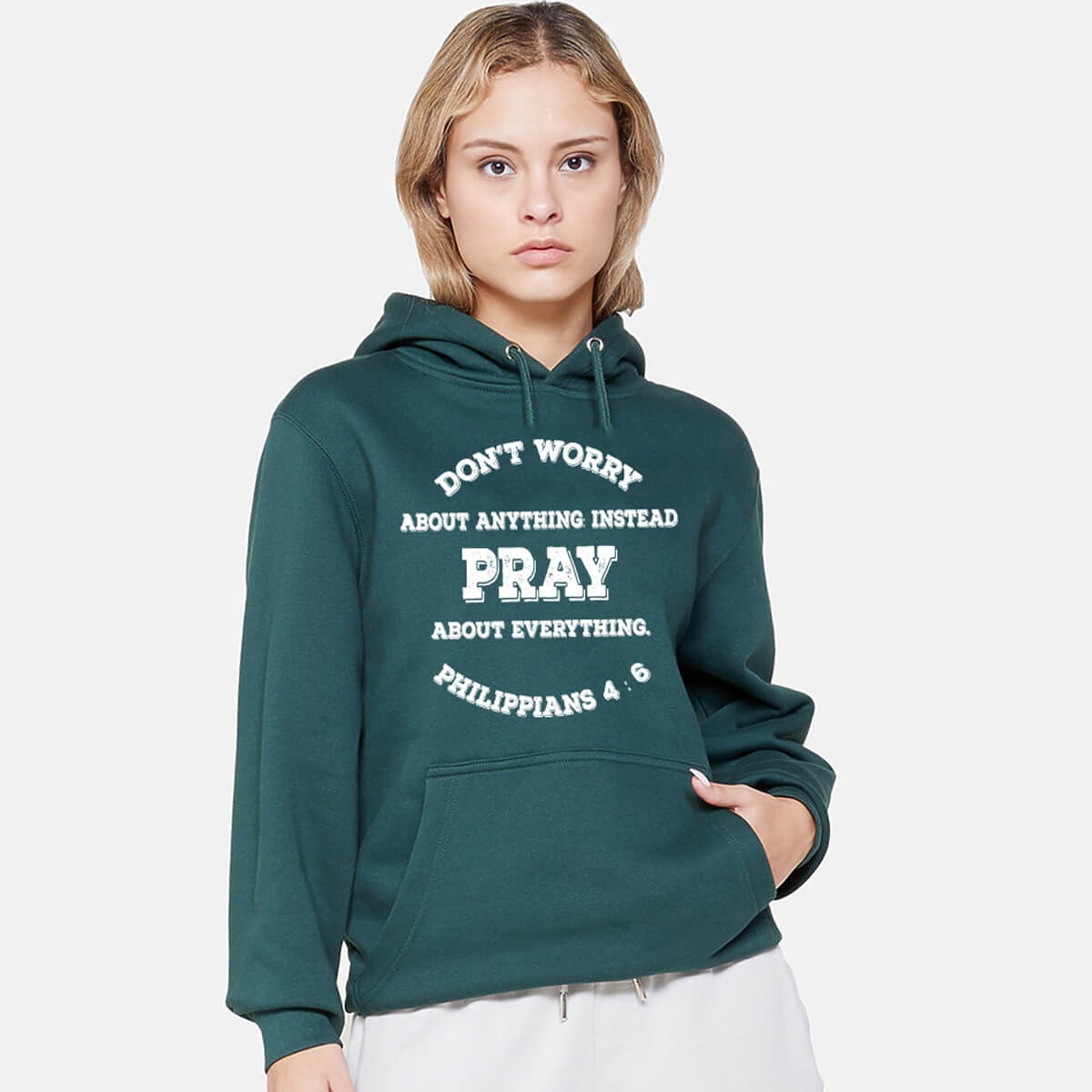Pray, Don't Worry Unisex Sweatshirt Hoodie
