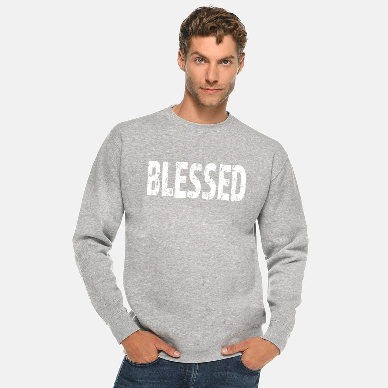 Blessed Men's Crewneck Sweatshirt