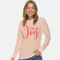 Thumbnail for Choose Joy Unisex Long Sleeve T Shirt