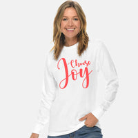 Thumbnail for Choose Joy Unisex Long Sleeve T Shirt