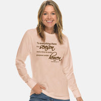 Thumbnail for To Everything There Is A Season Unisex Long Sleeve T Shirt