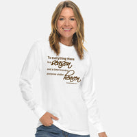 Thumbnail for To Everything There Is A Season Unisex Long Sleeve T Shirt