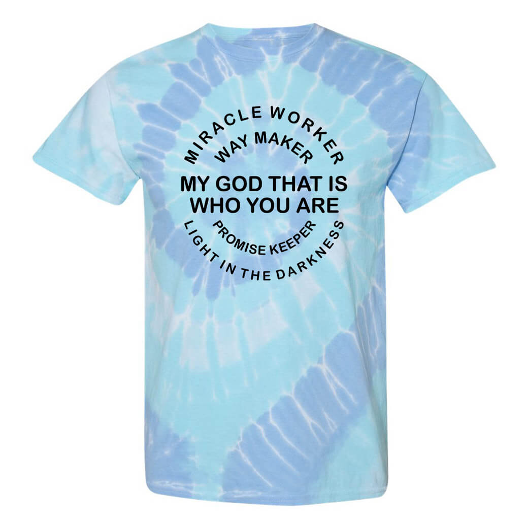WayMaker Miracle Worker Tie Dyed T-Shirt