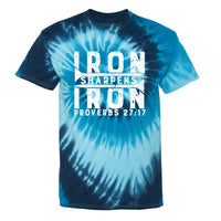 Thumbnail for Iron Sharpens Iron Tie Dyed Men's T-Shirt