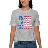 Thumbnail for Faith And Freedom In America T-Shirt