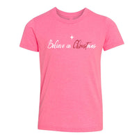 Thumbnail for Believe In Christmas Youth T Shirt