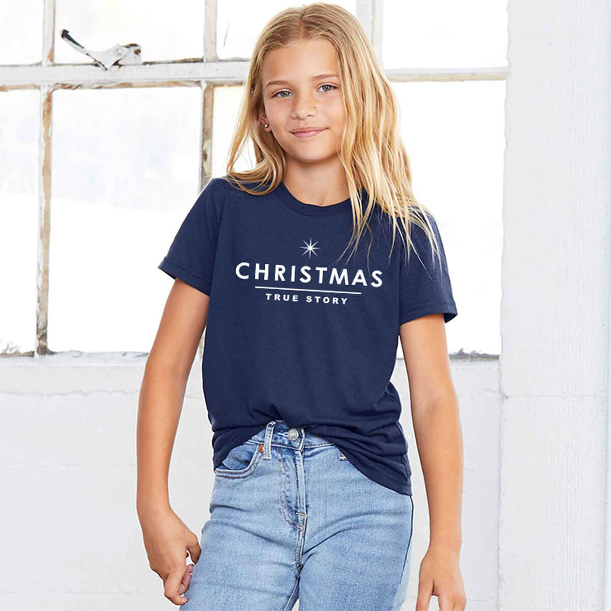 Christmas True Story Youth T Shirt