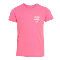 Thumbnail for Faith Over Fear Youth T Shirt
