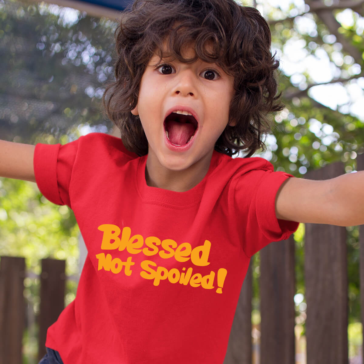 Blessed Not Spoiled Toddler T-Shirt