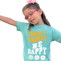 Thumbnail for Don't Worry Be Happy Daisy Toddler T Shirt