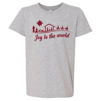 Thumbnail for Joy To The World Nativity Scene Toddler T Shirt