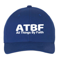 Thumbnail for All Things By Faith Embroidered Fitted Cap