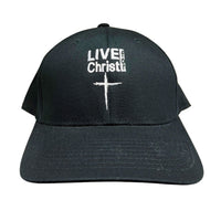Thumbnail for Live For Christ Embroidered Fitted Cap FINAL SALE