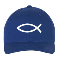 Thumbnail for Fish Embroidered Fitted Cap